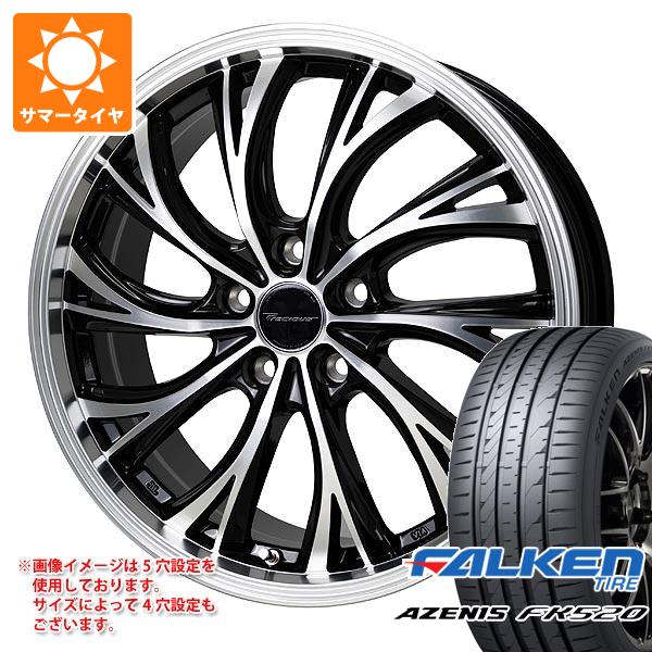 【タイヤ交換対象】サマータイヤ 235/40R18 95Y XL ファルケン アゼニス FK520L プレシャス HS-2 8.0-18 タイヤホイール4本セット