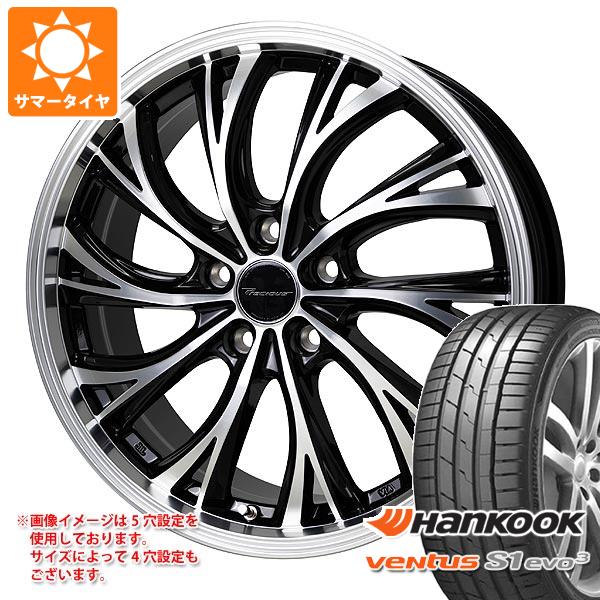 【タイヤ交換対象】サマータイヤ 215/45R17 91W XL ハンコック ベンタス S1 エボ3 K127 AO アウディ承認 プレシャス HS-2 7.0-17 タイヤホイール4本セット