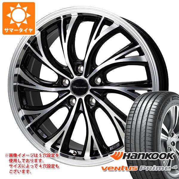 【タイヤ交換対象】サマータイヤ 225/50R17 98W XL ハンコック ベンタス プライム4 K135 プレシャス HS-2 7.0-17 タイヤホイール4本セット