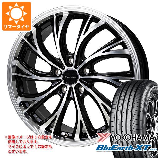 【タイヤ交換対象】サマータイヤ 215/50R18 92V ヨコハマ ブルーアースXT AE61 プレシャス HS-2 7.0-18 タイヤホイール4本セット