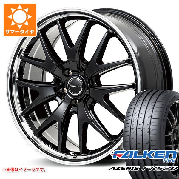 乐天商城 - 【タイヤ交換対象】サマータイヤ 225/50R17 98Y XL ファルケン アゼニス FK520L ヴァーテックワン エグゼ7 7.0-17 タイヤホイール4本セット