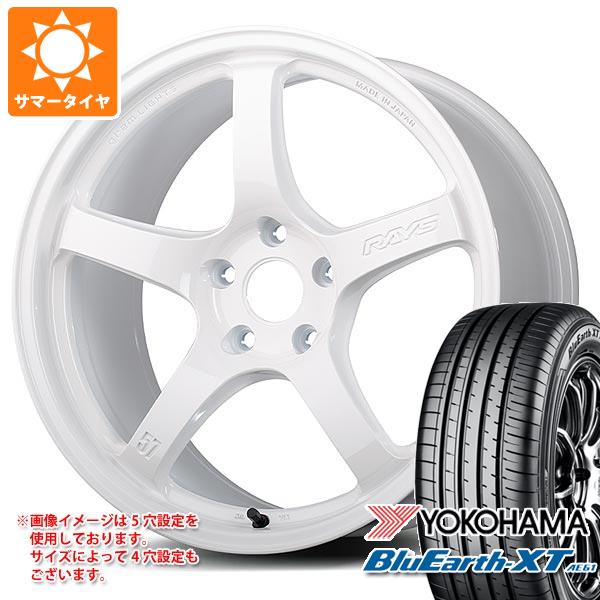 Rakuten - 【タイヤ交換対象】サマータイヤ 215/60R17 96H ヨコハマ ブルーアースXT AE61 レイズ グラムライツ 57CR LTD 7.0-17 タイヤホイール4本セット