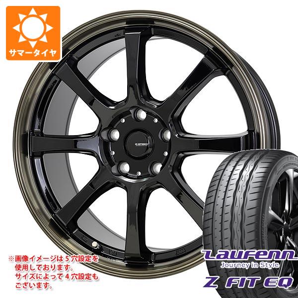 【タイヤ交換対象】サマータイヤ 215/45R18 89Y ラウフェン Zフィット EQ LK03 ジースピード P-08 7.0-18 タイヤホイール4本セット