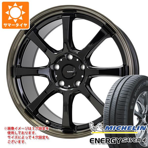 【タイヤ交換対象】サマータイヤ 195/50R16 88V XL ミシュラン エナジーセイバー4 ジースピード P-08 6.0-16 タイヤホイール4本セット