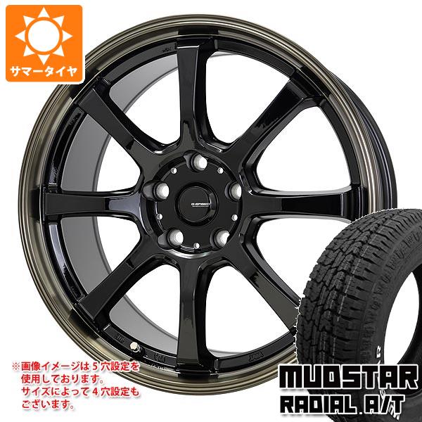 【タイヤ交換対象】サマータイヤ 175/65R15 88H XL マッドスター ラジアル A/T ホワイトレター ジースピード P-08 5.5-15 タイヤホイール4本セット
