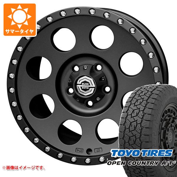 【タイヤ交換対象】デリカD5用 サマータイヤ トーヨー オープンカントリー A/T3 215/70R16 100T ブラックレター ソリッドレーシング アイメタル X 32 8.0-16 タイヤホイール4本セット