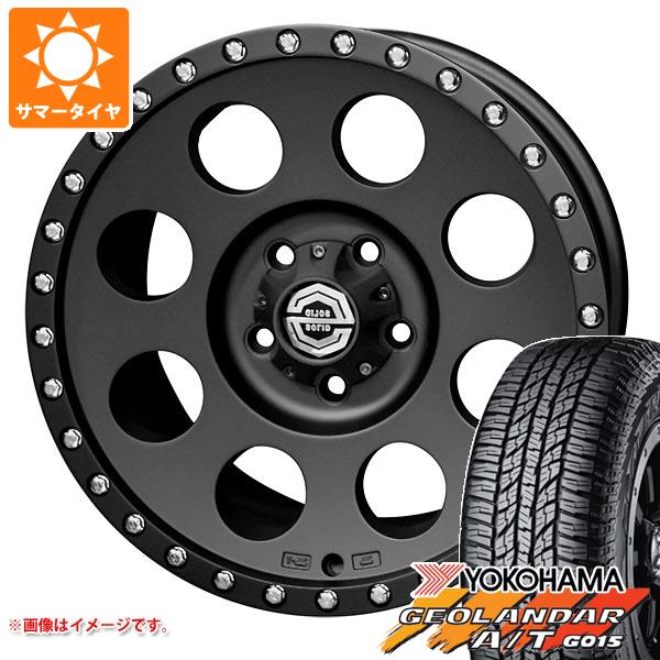 【タイヤ交換対象】デリカD5用 サマータイヤ ヨコハマ ジオランダー A/T G015 P245/70R16 106T アウトラインホワイトレター ソリッドレーシング アイメタル X 32 8.0-16 タイヤホイール4本セット