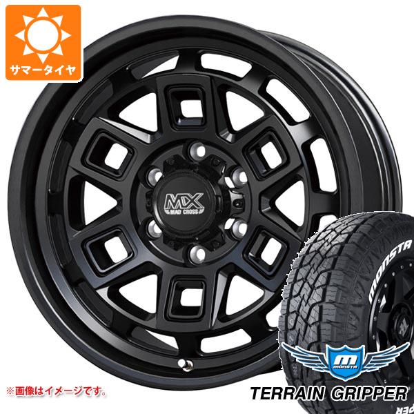 【タイヤ交換対象】ランドクルーザー プラド 150系用 サマータイヤ モンスタ テレーングリッパー 265/65R17 116T XL ホワイトレター マッドクロス アイヴァー 8.0-17 タイヤホイール4本セット