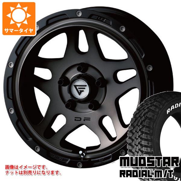 【タイヤ交換対象】エクリプスクロス GK系用 サマータイヤ マッドスター ラジアル M/T 225/70R16 103S ホワイトレター デルタフォース オーバーランダー 7.0-16 タイヤホイール4本セット