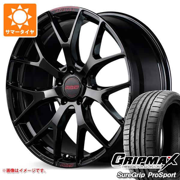 Rakuten - 【タイヤ交換対象】サマータイヤ 215/45R18 93Y XL グリップマックス シュアグリップ プロスポーツ レイズ ホムラ 2x7FT スペックM 7.5-18 タイヤホイール4本セット