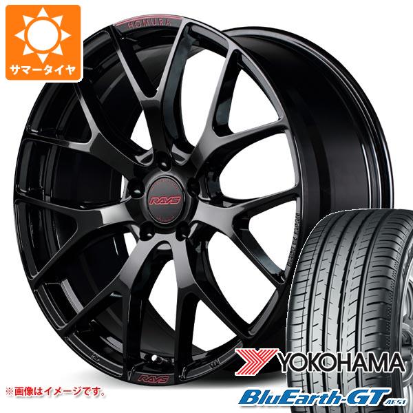 【タイヤ交換対象】サマータイヤ 235/40R19 96W XL ヨコハマ ブルーアースGT AE51 レイズ ホムラ 2x7FT スペックM 8.0-19 タイヤホイール4本セット
