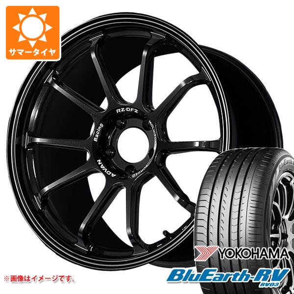 【タイヤ交換対象】2026年製 サマータイヤ 245/40R20 99W XL ヨコハマ ブルーアースRV RV03 アドバンレーシング RZ-DF2 9.0-20 タイヤホイール4本セット