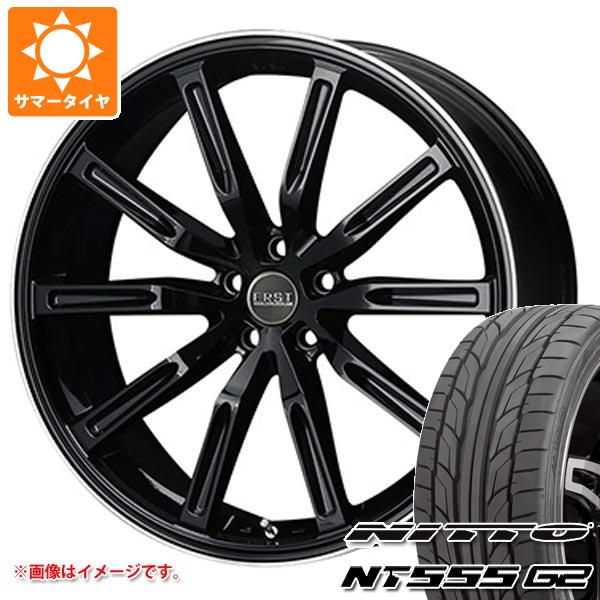 【タイヤ交換対象】ボルボ XC40 XB系用 サマータイヤ ニットー NT555 G2 245/45R20 103W XL エアスト S10-R タイヤホイール4本セット