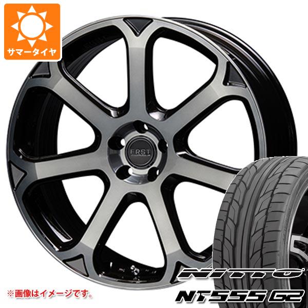 【タイヤ交換対象】ボルボ XC40 XB系用 サマータイヤ ニットー NT555 G2 245/45R20 103W XL エアスト S7-R2 タイヤホイール4本セット