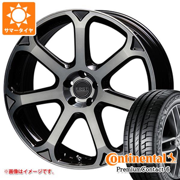 【タイヤ交換対象】ボルボ XC40 XB系用 2024年製 サマータイヤ コンチネンタル プレミアムコンタクト6 245/40R21 100Y XL エアスト S7-R2 タイヤホイール4本セット