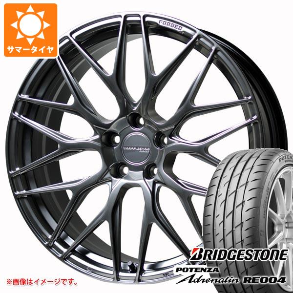 【タイヤ交換対象】サマータイヤ 245/35R20 95W XL ブリヂストン ポテンザ アドレナリン RE004 トラフィックスター フォージド TSF-01 8.5-20 タイヤホイール4本セット