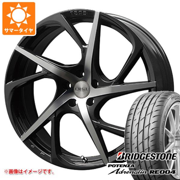 【タイヤ交換対象】ボルボ V60 ZB系用 サマータイヤ ブリヂストン ポテンザ アドレナリン RE004 245/35R20 95W XL エアスト VS5-R タイヤホイール4本セット