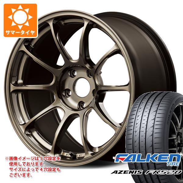 Rakuten - 【タイヤ交換対象】サマータイヤ 235/50R18 101Y XL ファルケン アゼニス FK520L レイズ ボルクレーシング ZE40 8.0-18 タイヤホイール4本セット