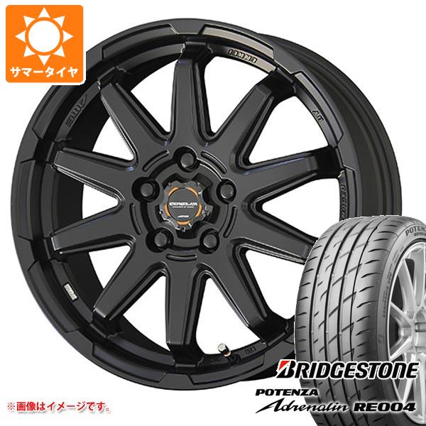 【タイヤ交換対象】サマータイヤ 215/55R17 94W ブリヂストン ポテンザ アドレナリン RE004 サーキュラー C10S 7.0-17 タイヤホイール4本セット