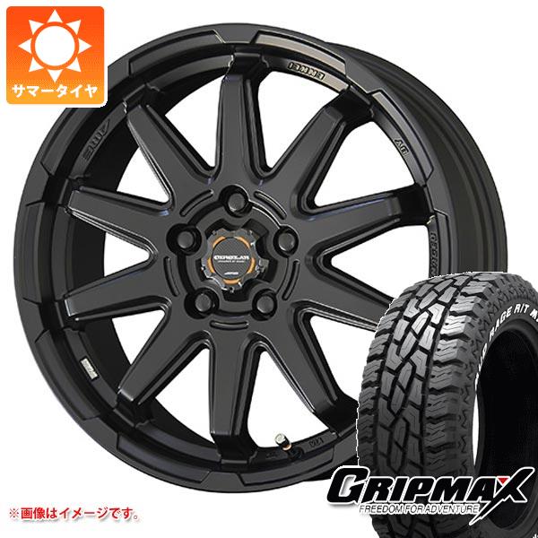 【タイヤ交換対象】サマータイヤ 145R14 85/83Q グリップマックス マッドレイジ R/T MAX ホワイトレター サーキュラー C10S 4.5-14 タイヤホイール4本セット