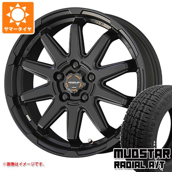 【タイヤ交換対象】サマータイヤ 155/65R14 75S マッドスター ラジアル A/T ホワイトレター サーキュラー C10S 4.5-14 タイヤホイール4本セット