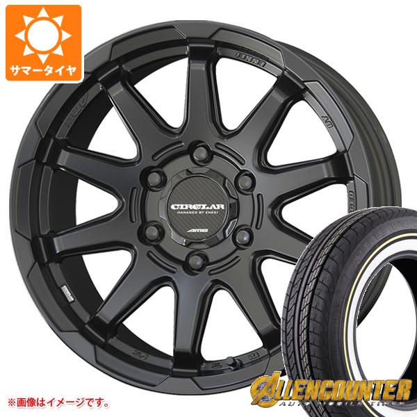 【タイヤ交換対象】ハイエース 200系用 サマータイヤ オーレンカウンター クラシックオーバル 215/65R16C 109/107T ホワイト/イエローリボン サーキュラー C10X 6.5-16 タイヤホイール4本セット