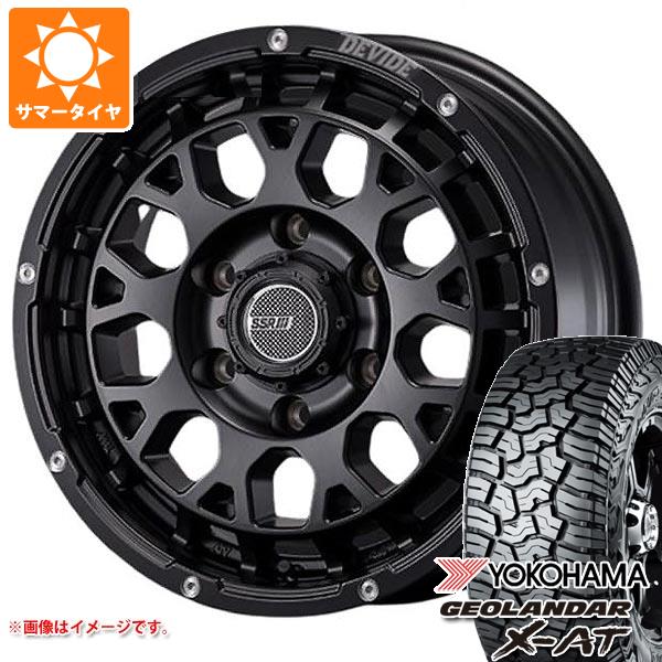 【タイヤ交換対象】NV350キャラバン E26用 サマータイヤ ヨコハマ ジオランダー X-AT G016 215/65R16C 109/107Q アウトラインホワイトレター G016A SSR ディバイド G:M 6.5-16 タイヤホイール4本セット