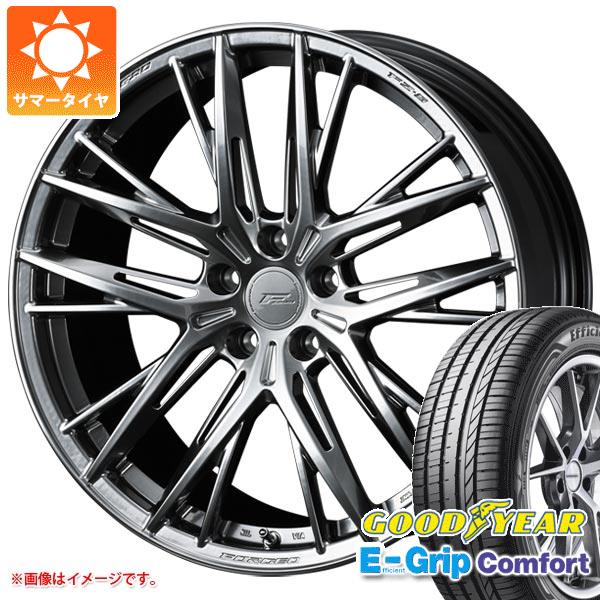 乐天商城 - 【タイヤ交換対象】サマータイヤ 245/35R20 95W XL グッドイヤー エフィシエントグリップコンフォート F ゼロ FZ-5 8.5-20 タイヤホイール4本セット