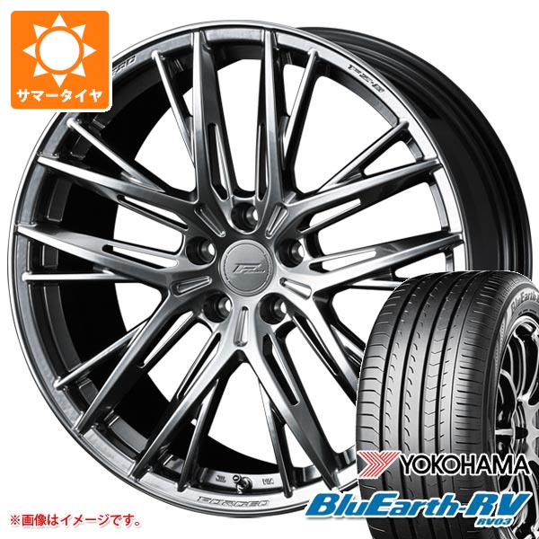 Rakuten - 【タイヤ交換対象】2026年製 サマータイヤ 235/50R18 101V XL ヨコハマ ブルーアースRV RV03 F ゼロ FZ-5 8.0-18 タイヤホイール4本セット