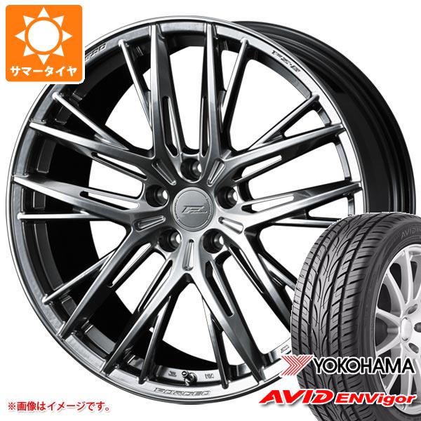 【タイヤ交換対象】サマータイヤ 245/45R19 98W ヨコハマ エービッド エンビガー S321 F ゼロ FZ-5 8.5-19 タイヤホイール4本セット