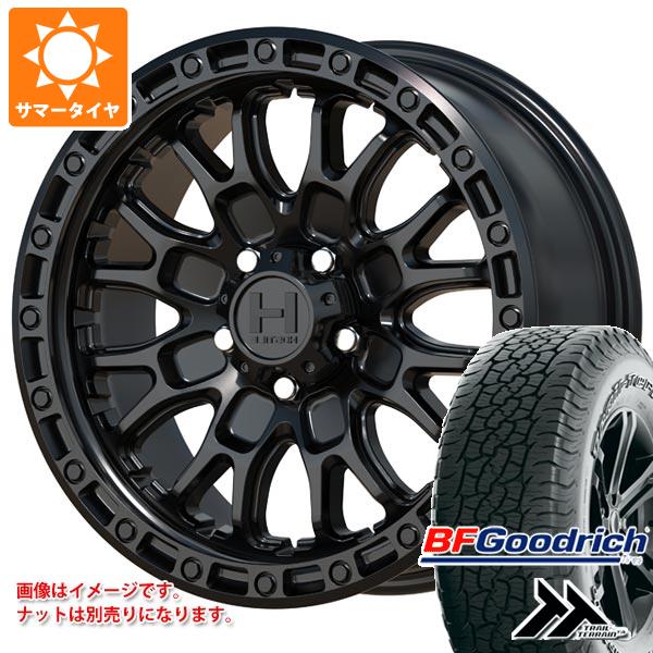 【タイヤ交換対象】サマータイヤ 235/65R17 108T XL BFグッドリッチ トレールテレーンT/A アウトラインホワイトレター ホスタイル H135 リッジクレスト 8.0-17 タイヤホイール4本セット