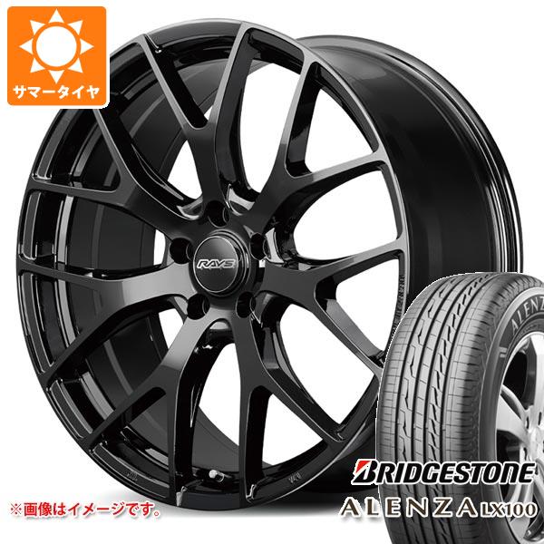 【タイヤ交換対象】トヨタ 40系アルファード用 サマータイヤ ブリヂストン アレンザ LX100 225/55R19 99V レイズ RS 2x7FT 8.0-19 タイヤホイール4本セット