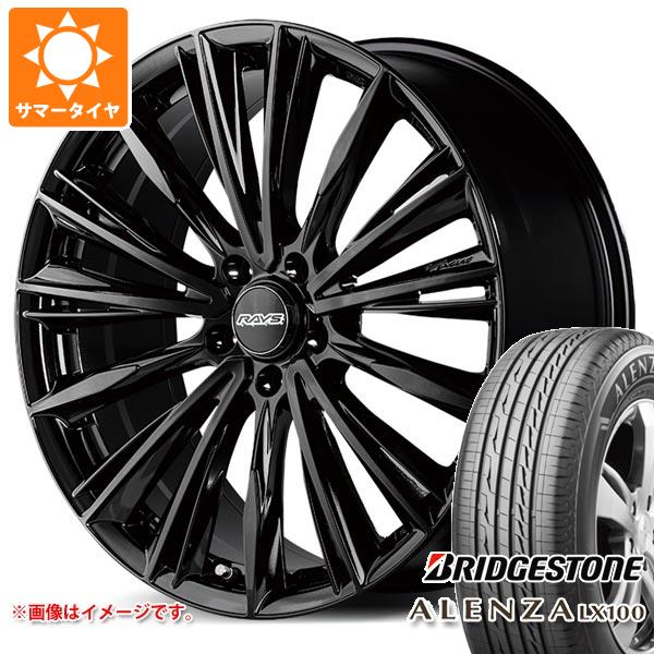 正規品 【タイヤ交換対象】レクサス NX 20系用 サマータイヤ ブリヂストン アレンザ LX100 235/50R20 104V XL レイズ RS ヴォウジェ 8.5-20 タイヤホイール4本セット