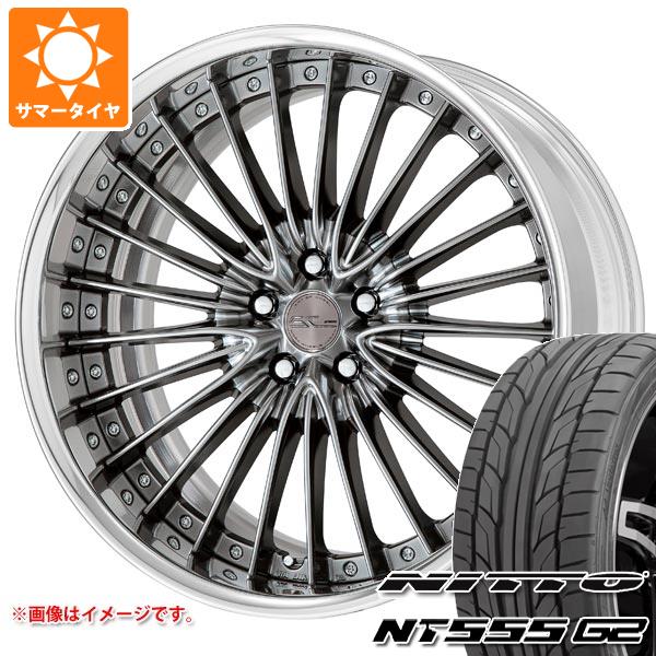 【タイヤ交換対象】サマータイヤ 215/35R19 85Y XL ニットー NT555 G2 ワーク シュヴァート グラソン 7.5-19 タイヤホイール4本セット