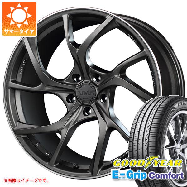 【タイヤ交換対象】サマータイヤ 245/40R20 99W XL グッドイヤー エフィシエントグリップコンフォート レイズ VMF C-01 8.5-20 タイヤホイール4本セット