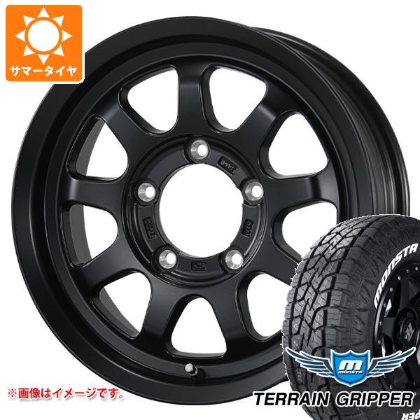 【タイヤ交換対象】スズキ ジムニー JB64W用 サマータイヤ モンスタ テレーングリッパー 215/70R16 107/105Q LT ホワイトレター ブロウズ ロブ9 5.5-16 タイヤホイール4本セット