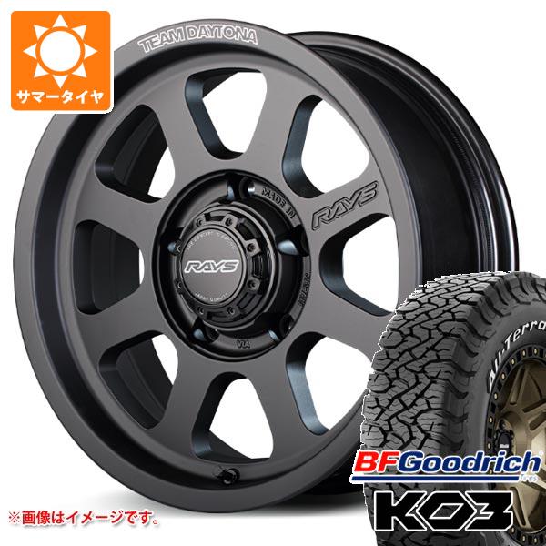 【タイヤ交換対象】5本セット スズキ ジムニーノマド JC74W用 サマータイヤ BFグッドリッチ オールテレーンT/A KO3 LT225/75R16 115/112S ホワイトレター レイズ デイトナ D108 6.0-16 タイヤホイール5本セット