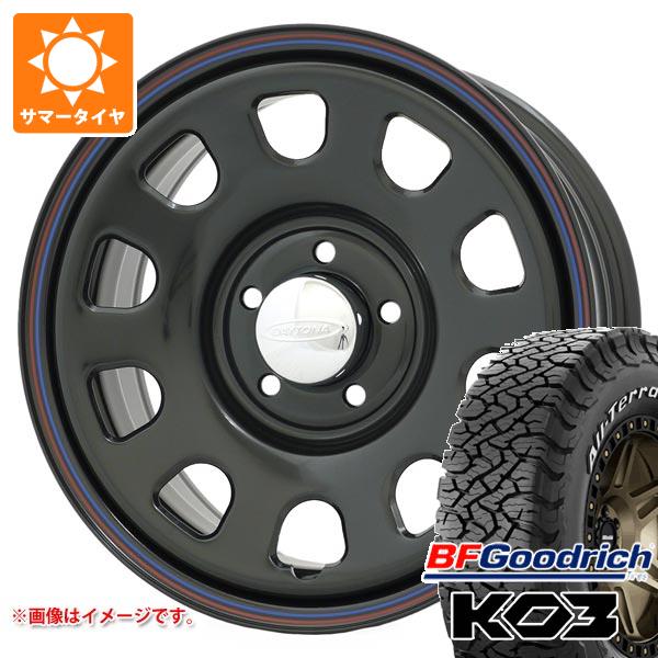【タイヤ交換対象】ミツビシ デリカD5用 サマータイヤ BFグッドリッチ オールテレーンT/A KO3 LT215/70R16 100/97S ホワイトレター デイトナズ G2 7.0-16 タイヤホイール4本セット