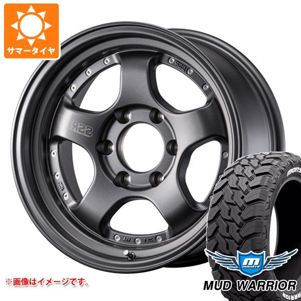【タイヤ交換対象】トヨタ ランドクルーザー プラド 150系用 サマータイヤ モンスタ マッドウォーリアー LT265/65R17 120/117Q ホワイトレター SSR ディバイド SP1 トレイル 8.5-17 タイヤホイール4本セット