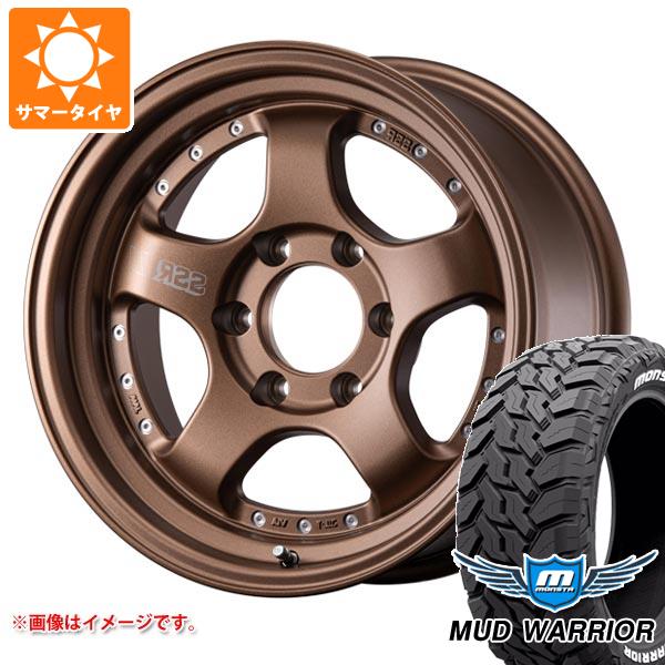 【タイヤ交換対象】トヨタ ランドクルーザー プラド 150系用 サマータイヤ モンスタ マッドウォーリアー LT265/65R17 120/117Q ホワイトレター SSR ディバイド SP1 トレイル 8.5-17 タイヤホイール4本セット