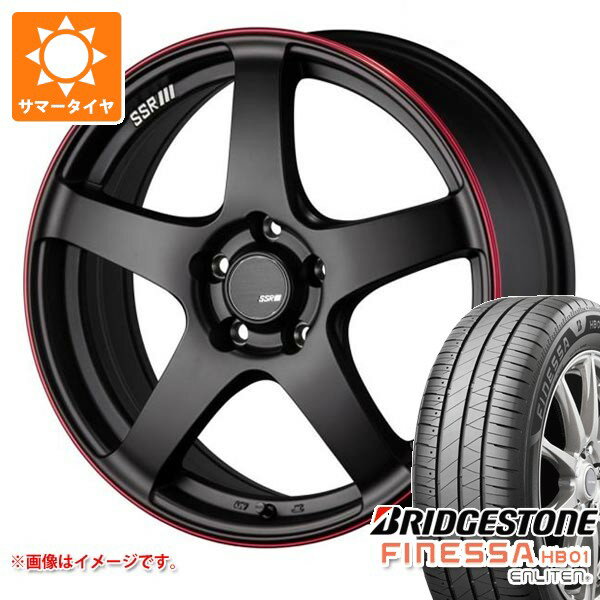 Rakuten - 【タイヤ交換対象】サマータイヤ 215/50R17 95V XL ブリヂストン フィネッサ HB01 SSR GTV01 7.0-17 タイヤホイール4本セット