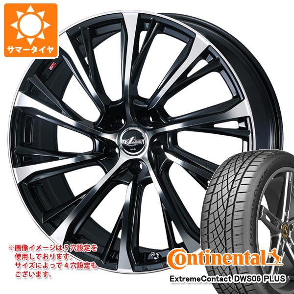 【タイヤ交換対象】サマータイヤ 245/45R20 103Y XL コンチネンタル エクストリームコンタクト DWS06 プラス レオニス JG 8.5-20 タイヤホイール4本セット