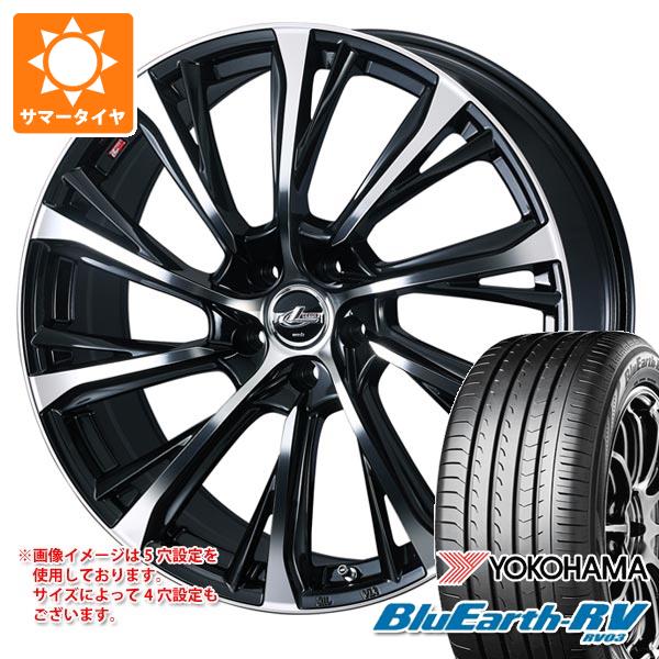 Rakuten - 【タイヤ交換対象】レクサス LBX MAYH10系用 2026年製 サマータイヤ ヨコハマ ブルーアースRV RV03 225/55R18 98V レオニス JG 7.0-18 タイヤホイール4本セット