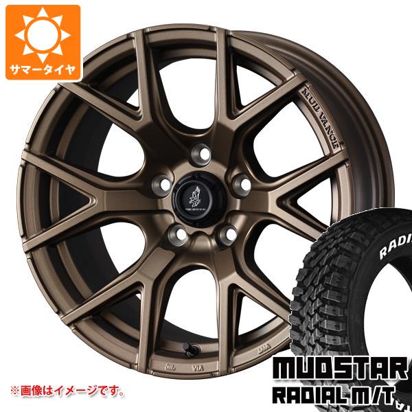【タイヤ交換対象】ミツビシ エクリプスクロス GK系用 サマータイヤ マッドスター ラジアル M/T 215/70R16 100T ホワイトレター マッドヴァンス SD 7.0-16 タイヤホイール4本セット