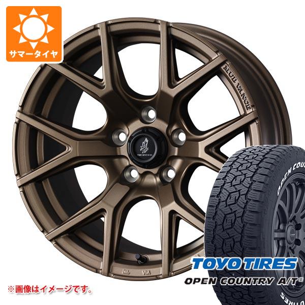 乐天商城 - 【タイヤ交換対象】ミツビシ デリカD5用 サマータイヤ トーヨー オープンカントリー A/T3 215/70R16 100T ホワイトレター マッドヴァンス SD 7.0-16 タイヤホイール4本セット