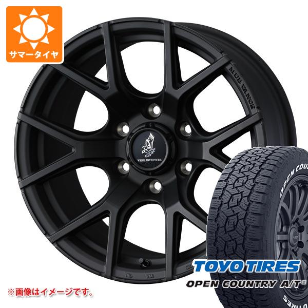 キーワード265/70-17 2657017 10011303 17インチ sum1118tyocat3w OPEN COUNTRY A/T3 WL TOYO TOYOTIRES トーヨータイヤ 東洋タイヤ オプカン OPENCOUNTRY AT3 正規品 wh1we54mdvsd6bk weds MUD VANCE SD 国産車用 4本セット t80995yt toyota HI LUX HILUX HI-LUX summertire タイヤ取付対象 タイヤ取付可能 タイヤ交換可能ホイールスペックホイール名MUD VANCE SDマッドヴァンス SDタイプ1ピース 国産車用カラーフルマットブラック(MBK)センターキャップ付属ナット無しホイールサイズ備 考8.0-17 6/139.7 +208.5-17 6/139.7 +0適合車情報・掲載の車種は、純正タイヤサイズと一般的なインチアップサイズに基づいたデータです。・車両の年式・型式・グレードなどにより装着サイズが異なる場合があります。・掲載の車種でもホイールサイズ設定により適合しない場合があります。トヨタハイラックス 120系 17/09〜※リフトアップ/インナーカバーの加工が必要となる場合があります。ナットについてトヨタ、ホンダ、ミツビシ、レクサスなどの一部車種は純正ナットが使用できません。ホイールセットをご購入される方は同時にナットのご購入をおすすめいたします。ナットのサイズや個数につきましては当店でお車に合わせて最適なものをご用意いたします。