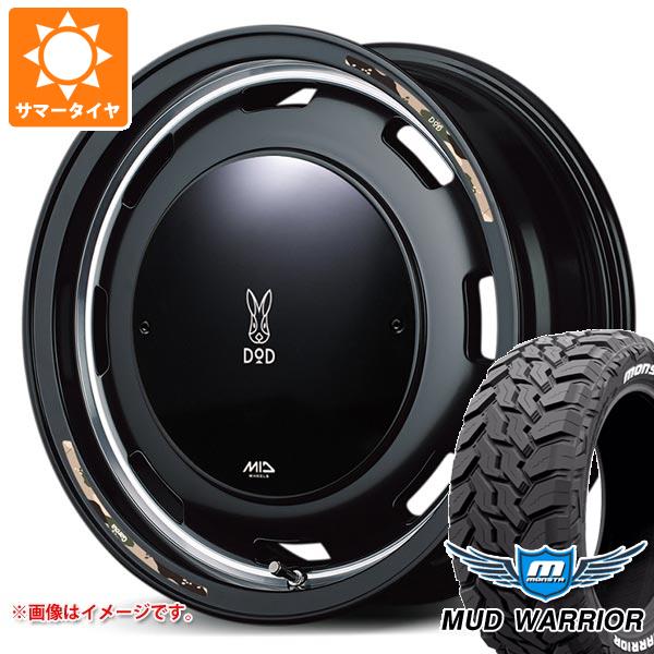 【タイヤ交換対象】5本セット スズキ ジムニーノマド JC74W用 サマータイヤ モンスタ マッドウォーリアー LT215/70R16 107/105Q ホワイトレター ウシャリントバリ 6.0-16 タイヤホイール5本セット