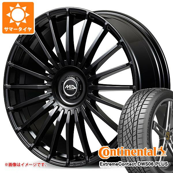 Rakuten - 【タイヤ交換対象】サマータイヤ 245/50R18 100W コンチネンタル エクストリームコンタクト DWS06 プラス MID エクスクルーシブ 020F 8.0-18 タイヤホイール4本セット