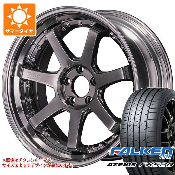 【タイヤ交換対象】サマータイヤ 225/35R19 88Y XL ファルケン アゼニス FK520L SSR ライナー タイプ7S 8.0-19 タイヤホイール4本セット