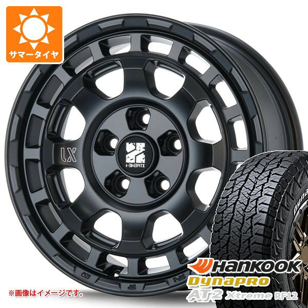【タイヤ交換対象】ミツビシ アウトランダー GF/GG系用 サマータイヤ ハンコック ダイナプロAT2 エクストリーム RF12 235/70R16 109T XL ホワイトレター MLJ エクストリームJ サバンザ 7.0-16 タイヤホイール4本セット